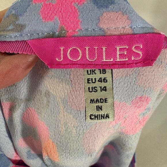 Joules Sleeveless Neon Color Dress - Picture 5 of 6